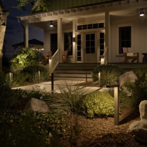 Professional low voltage outdoor lighting services for residential and commercial properties in Northern Virginia, Washington D.C., and Montgomery County Maryland