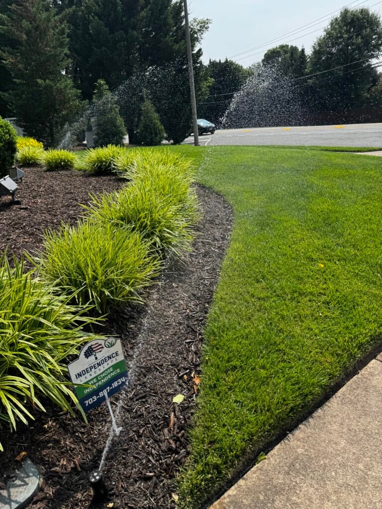 Professional irrigation services for residential and commercial properties in Northern Virginia, Washington D.C., and Montgomery County Maryland