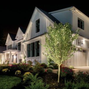 Professional low voltage outdoor lighting services for residential and commercial properties in Northern Virginia, Washington D.C., and Montgomery County Maryland