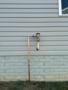Backflow prevention device inspection for sprinkler systems